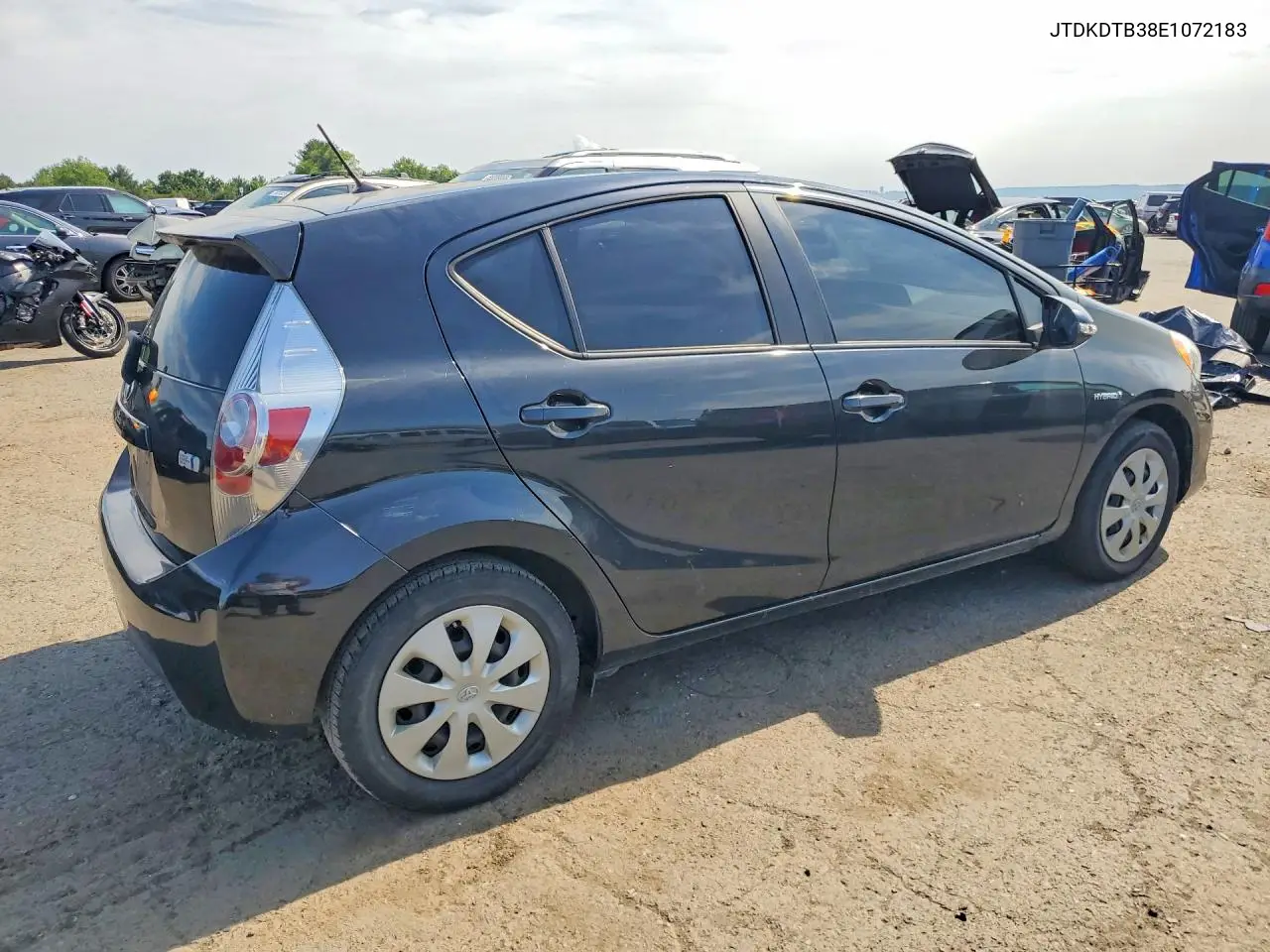 2014 Toyota Prius C Two VIN: JTDKDTB38E1072183 Lot: 56900996