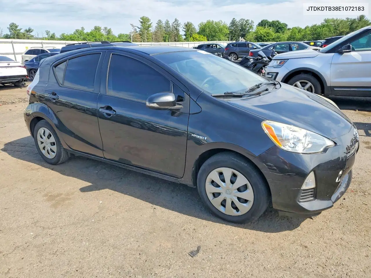 2014 Toyota Prius C Two VIN: JTDKDTB38E1072183 Lot: 56900996