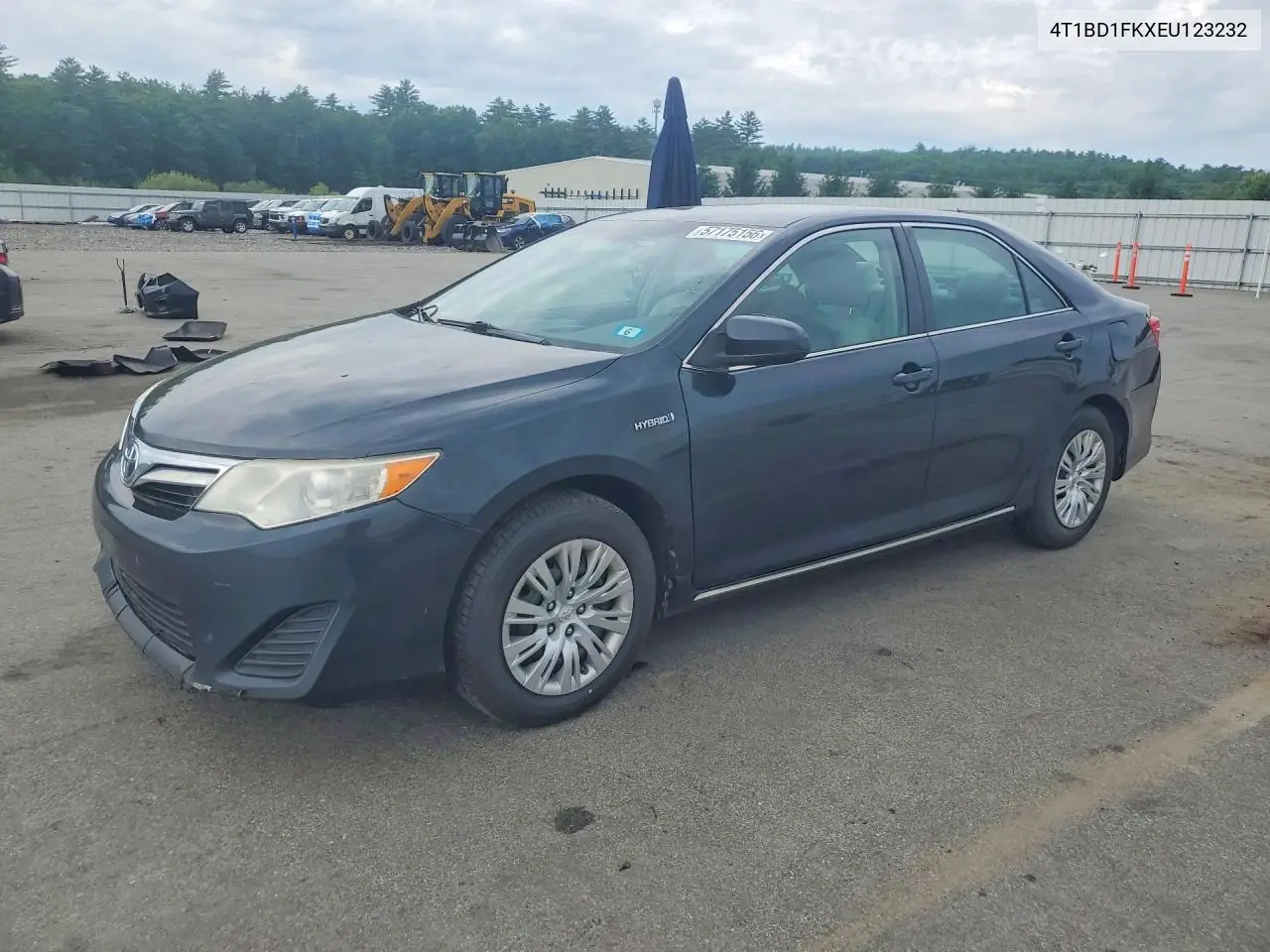 2014 Toyota Camry Hybrid Le VIN: 4T1BD1FKXEU123232 Lot: 57175156