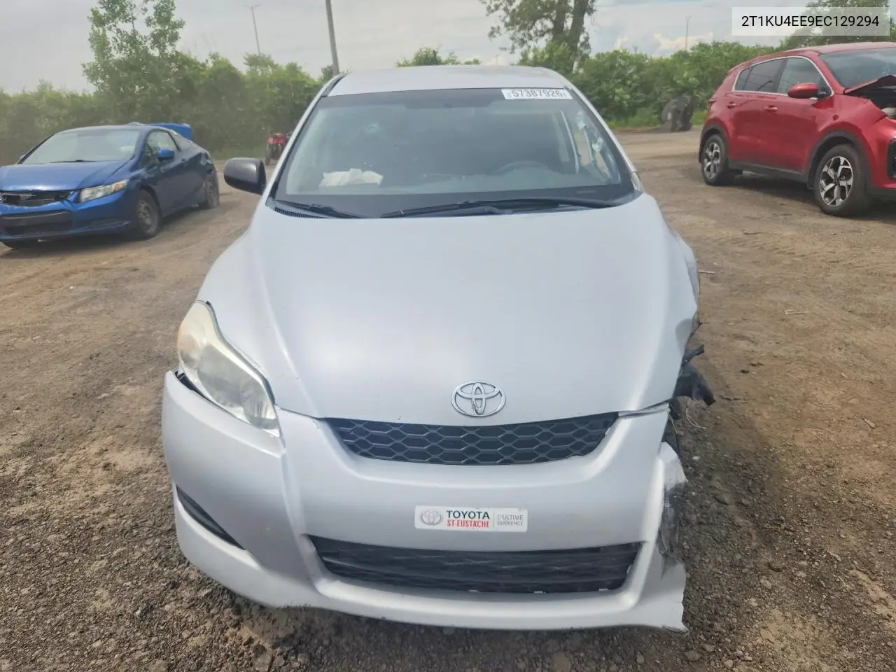 2014 Toyota Matrix Base VIN: 2T1KU4EE9EC129294 Lot: 57387926