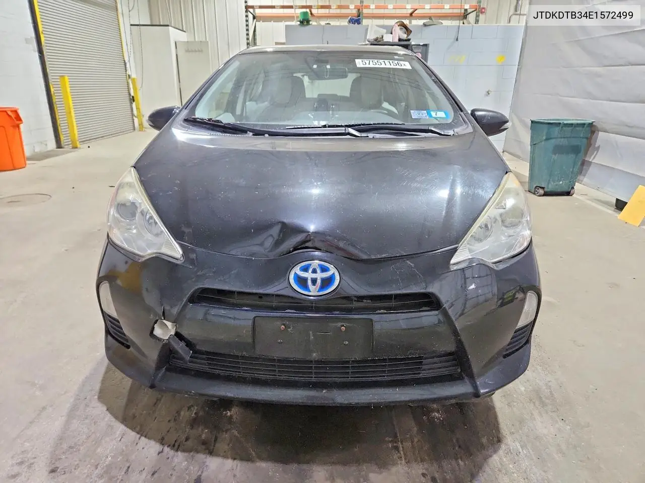 2014 Toyota Prius C One VIN: JTDKDTB34E1572499 Lot: 57551156