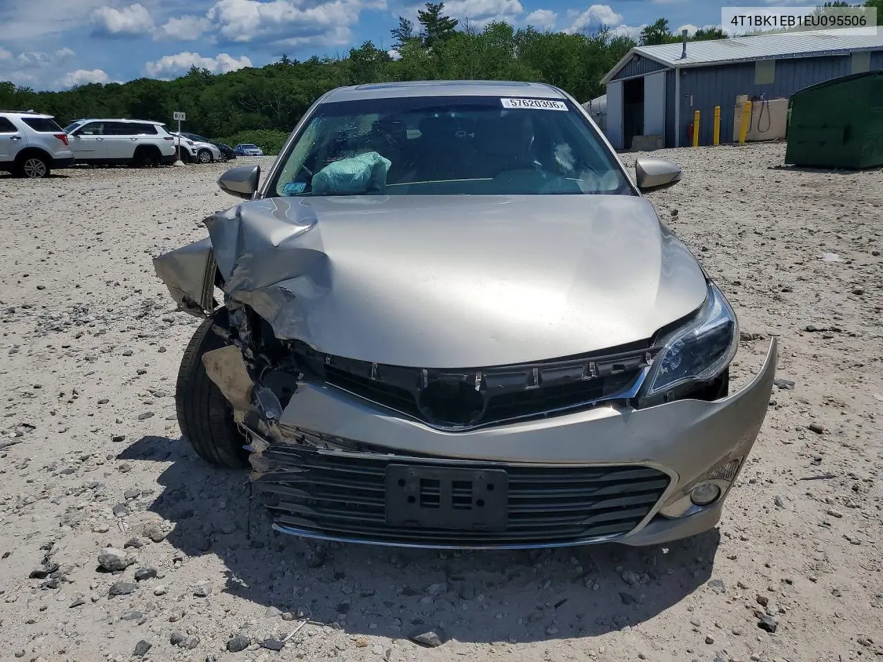 2014 Toyota Avalon Limited VIN: 4T1BK1EB1EU095506 Lot: 57620396