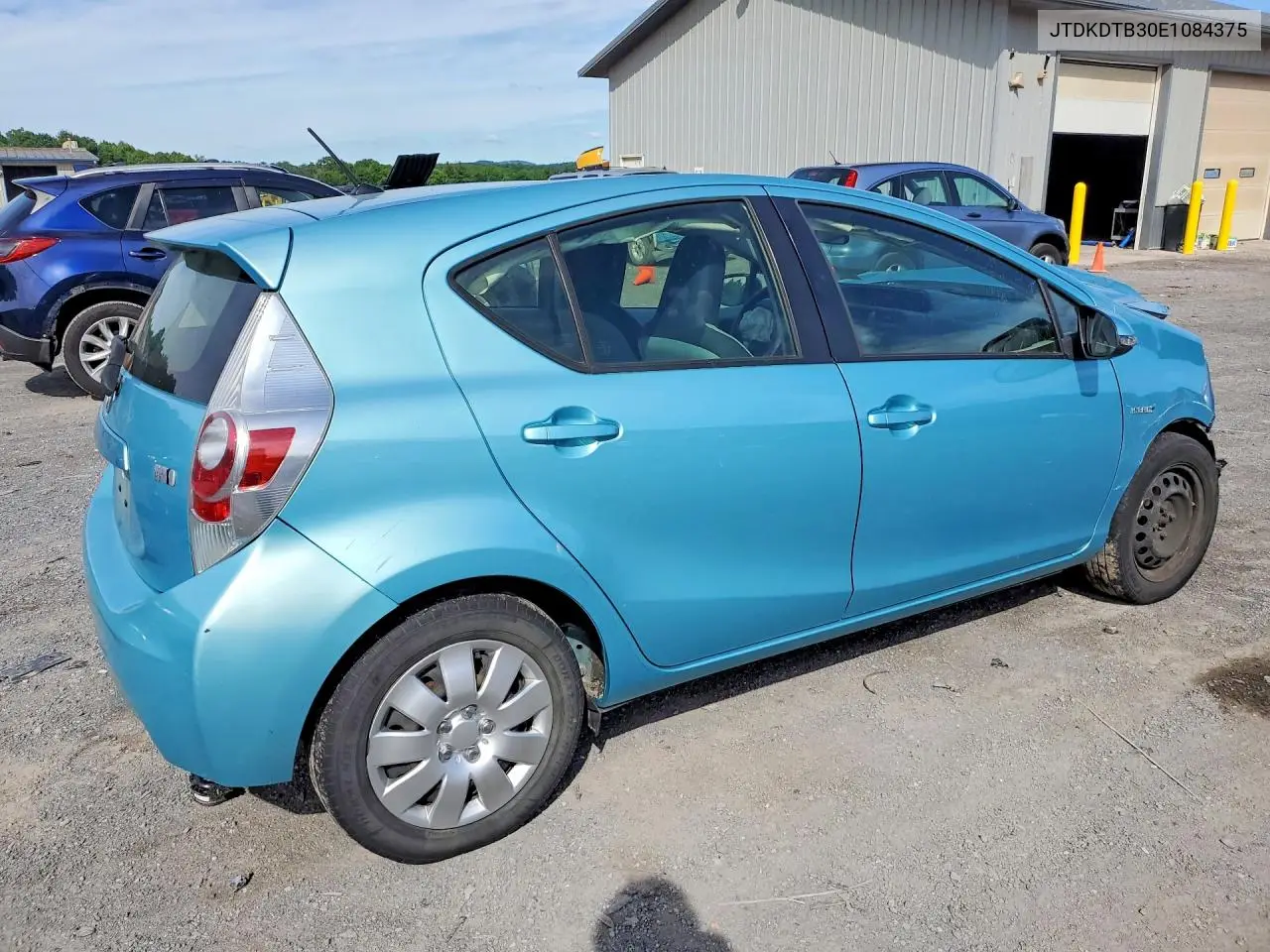 2014 Toyota Prius C One VIN: JTDKDTB30E1084375 Lot: 57968166