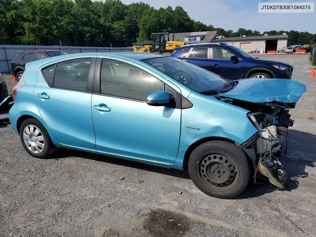 2014 Toyota Prius C One VIN: JTDKDTB30E1084375 Lot: 57968166