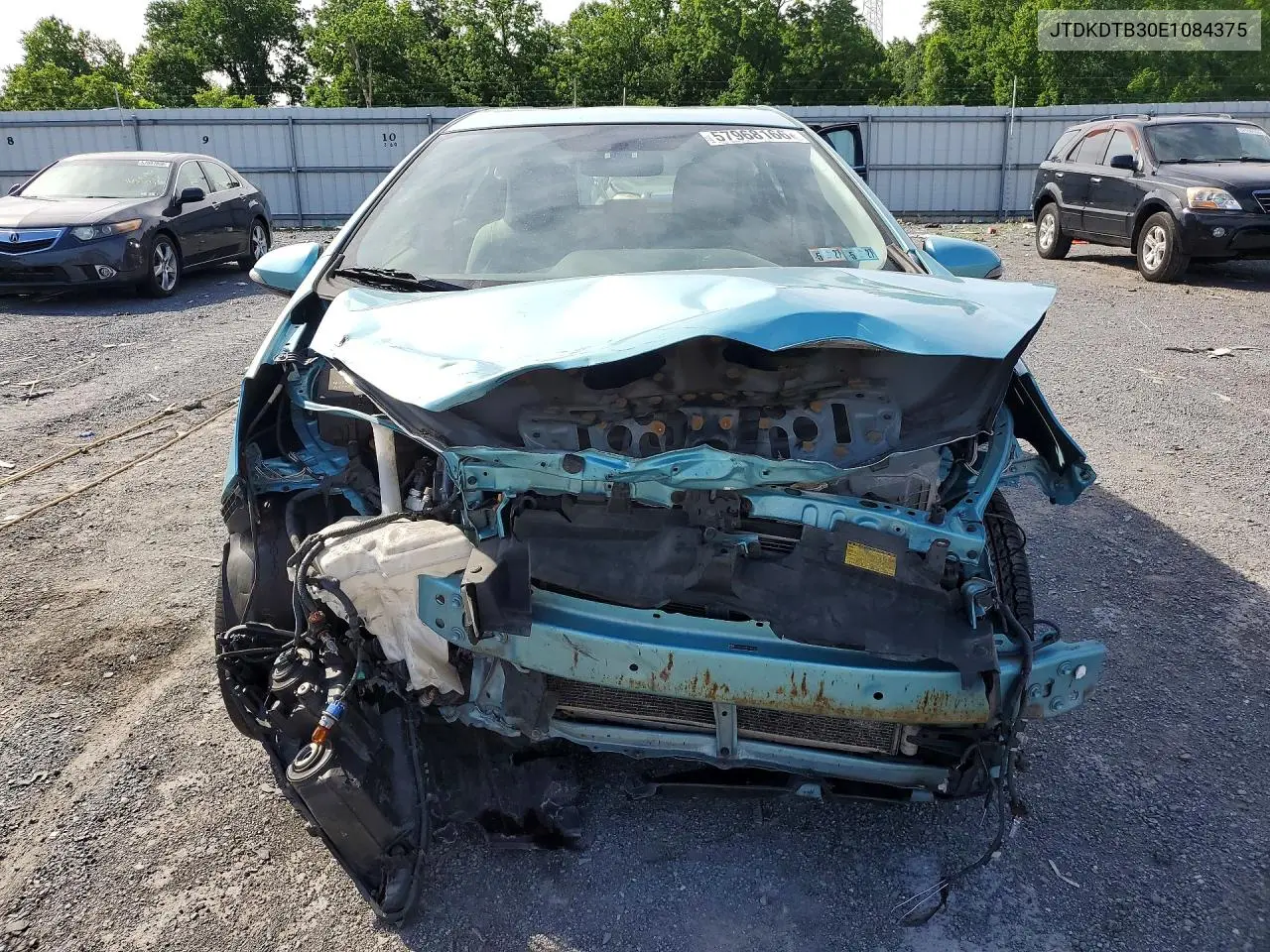2014 Toyota Prius C One VIN: JTDKDTB30E1084375 Lot: 57968166