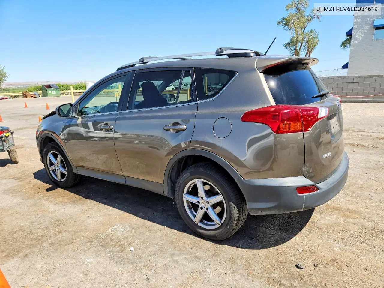 2014 Toyota Rav4 Le VIN: JTMZFREV6ED034619 Lot: 58322186