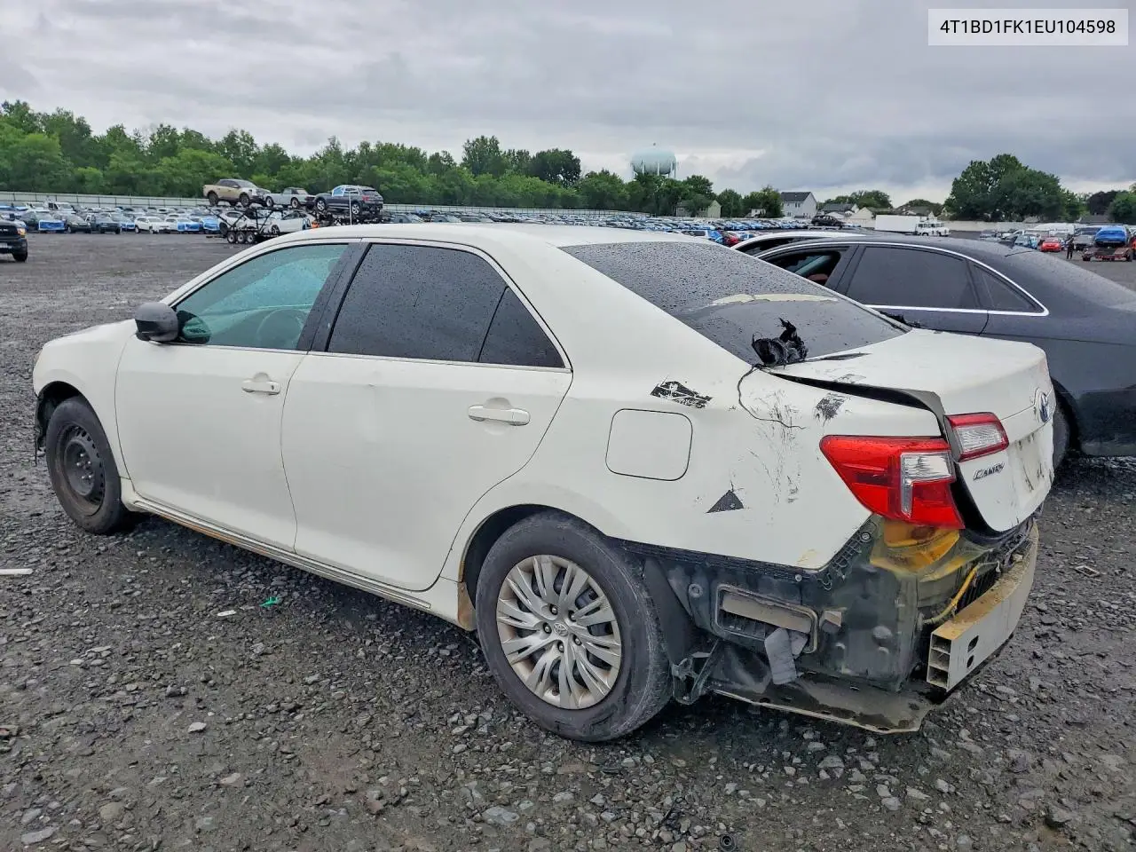 2014 Toyota Camry Hybrid Le VIN: 4T1BD1FK1EU104598 Lot: 58571796
