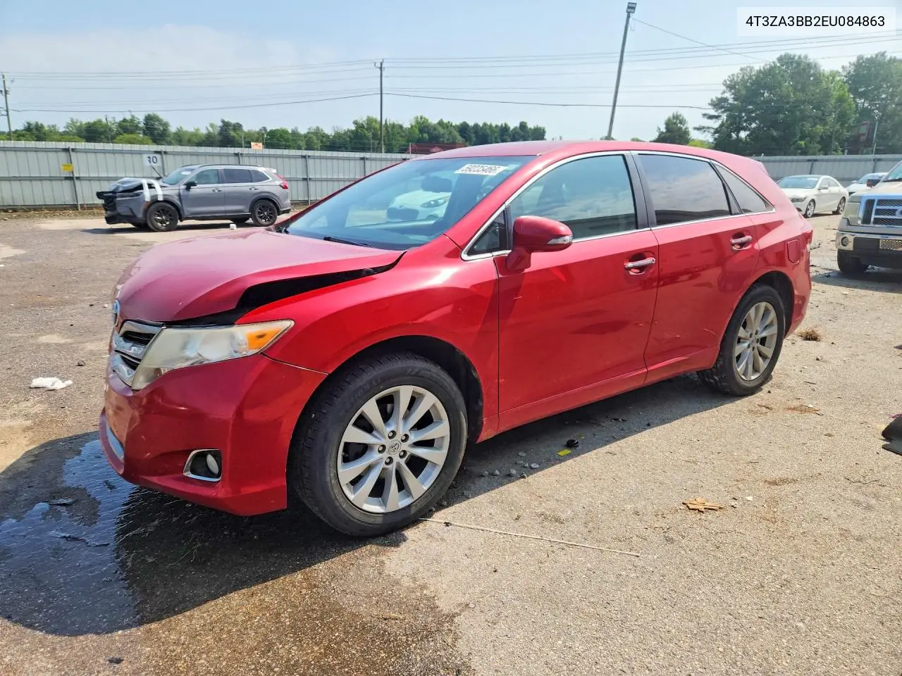 2014 Toyota Venza Xle VIN: 4T3ZA3BB2EU084863 Lot: 59235466