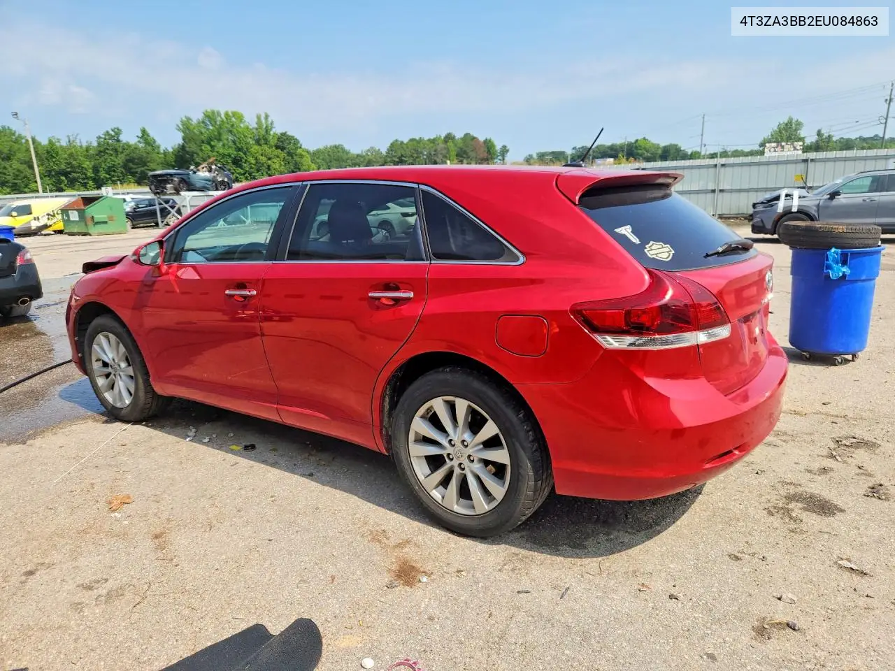 2014 Toyota Venza Xle VIN: 4T3ZA3BB2EU084863 Lot: 59235466