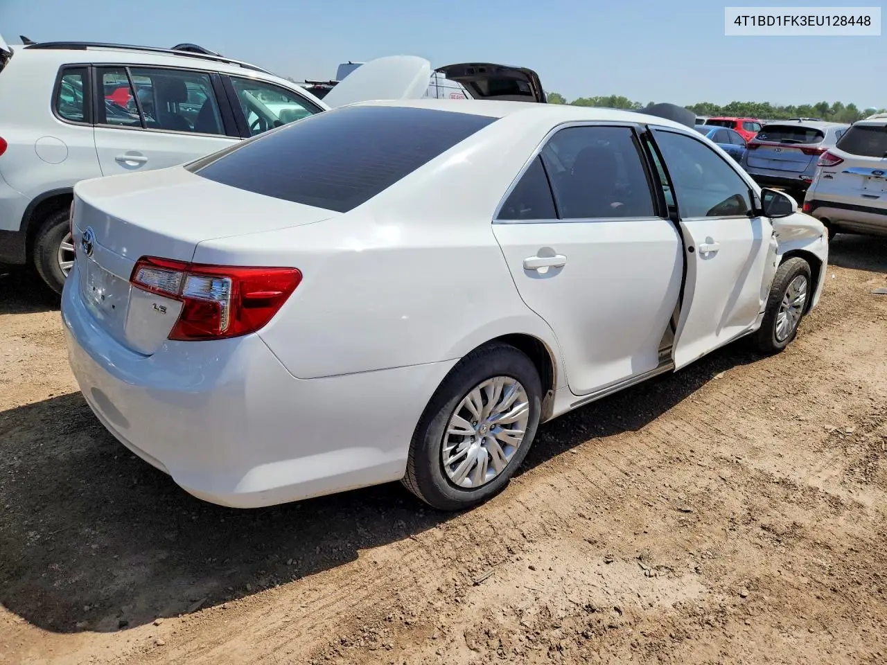 2014 Toyota Camry Hybrid Le VIN: 4T1BD1FK3EU128448 Lot: 59242816
