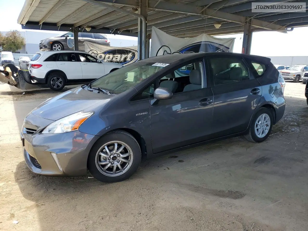 2014 Toyota Prius V Three VIN: JTDZN3EU3E3309697 Lot: 59717976