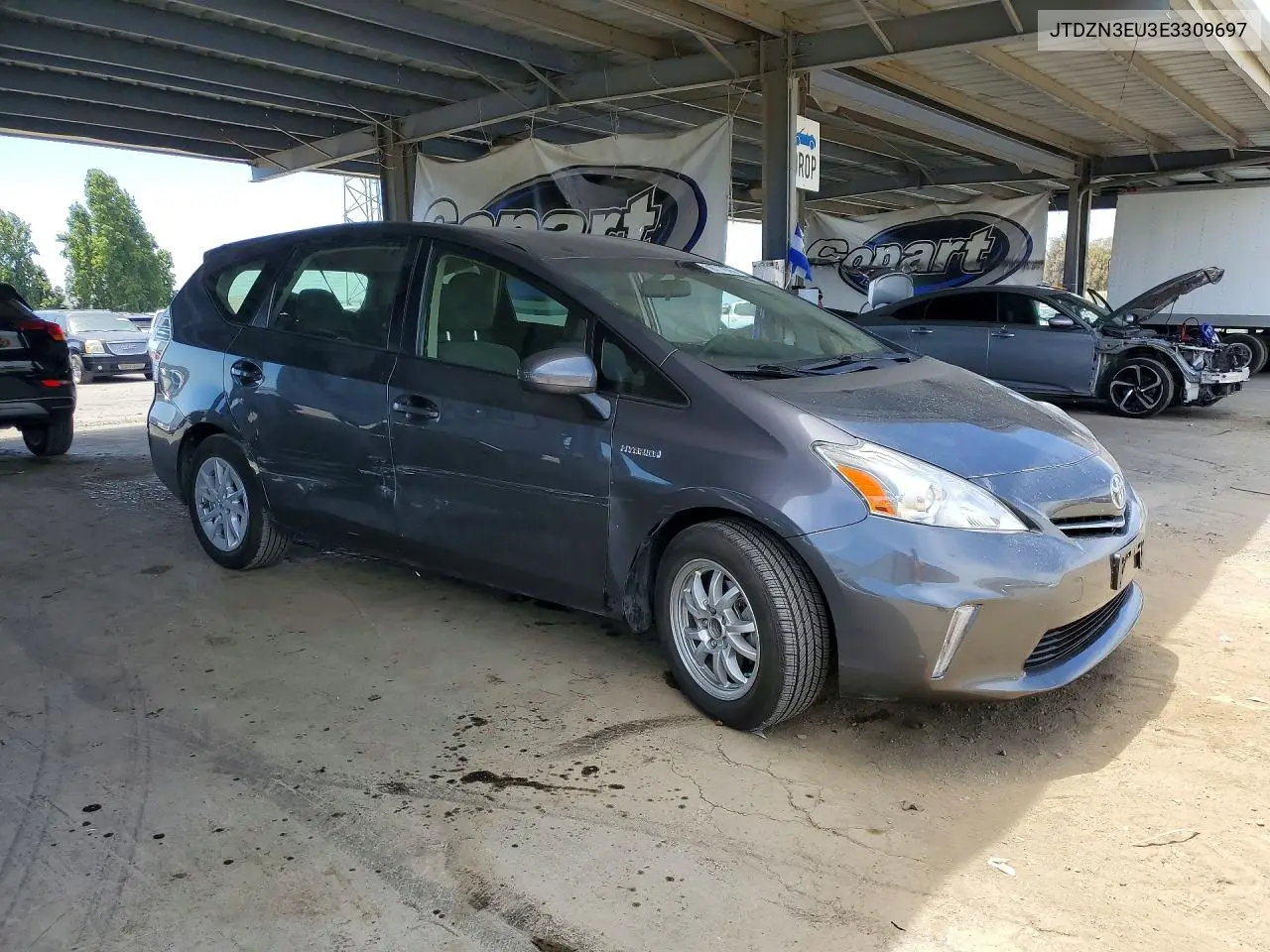 2014 Toyota Prius V Three VIN: JTDZN3EU3E3309697 Lot: 59717976
