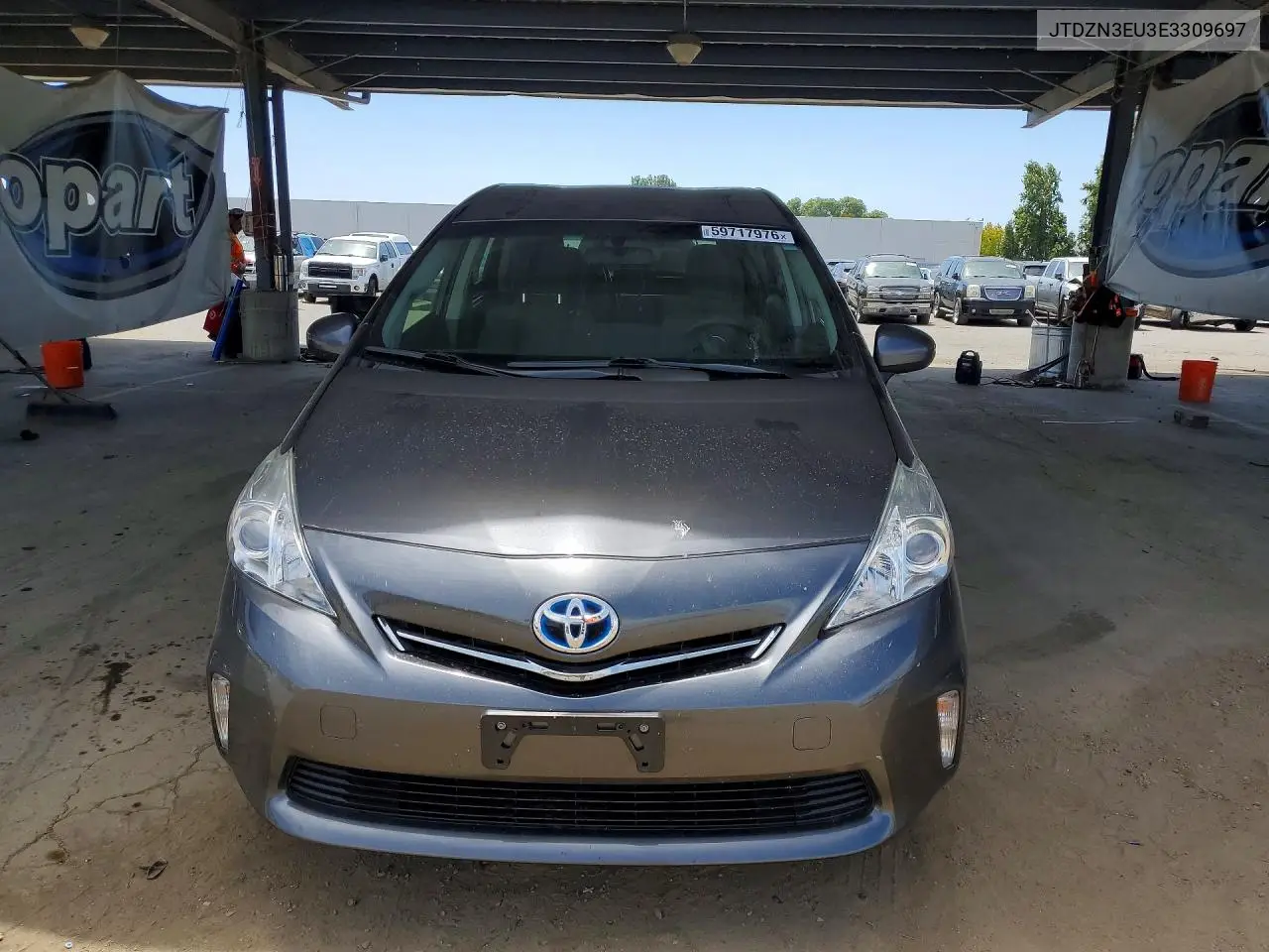 2014 Toyota Prius V Three VIN: JTDZN3EU3E3309697 Lot: 59717976