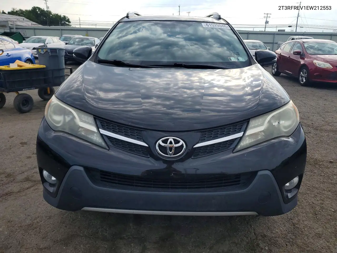 2014 Toyota Rav4 Xle VIN: 2T3RFREV1EW212553 Lot: 61529046