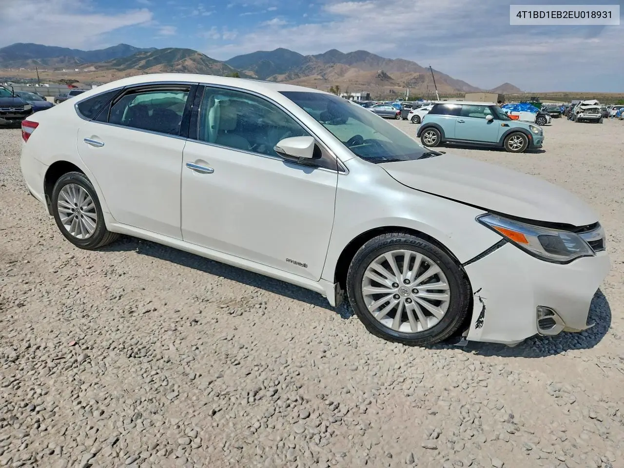 2014 Toyota Avalon Hybrid Xle Premium VIN: 4T1BD1EB2EU018931 Lot: 61899206