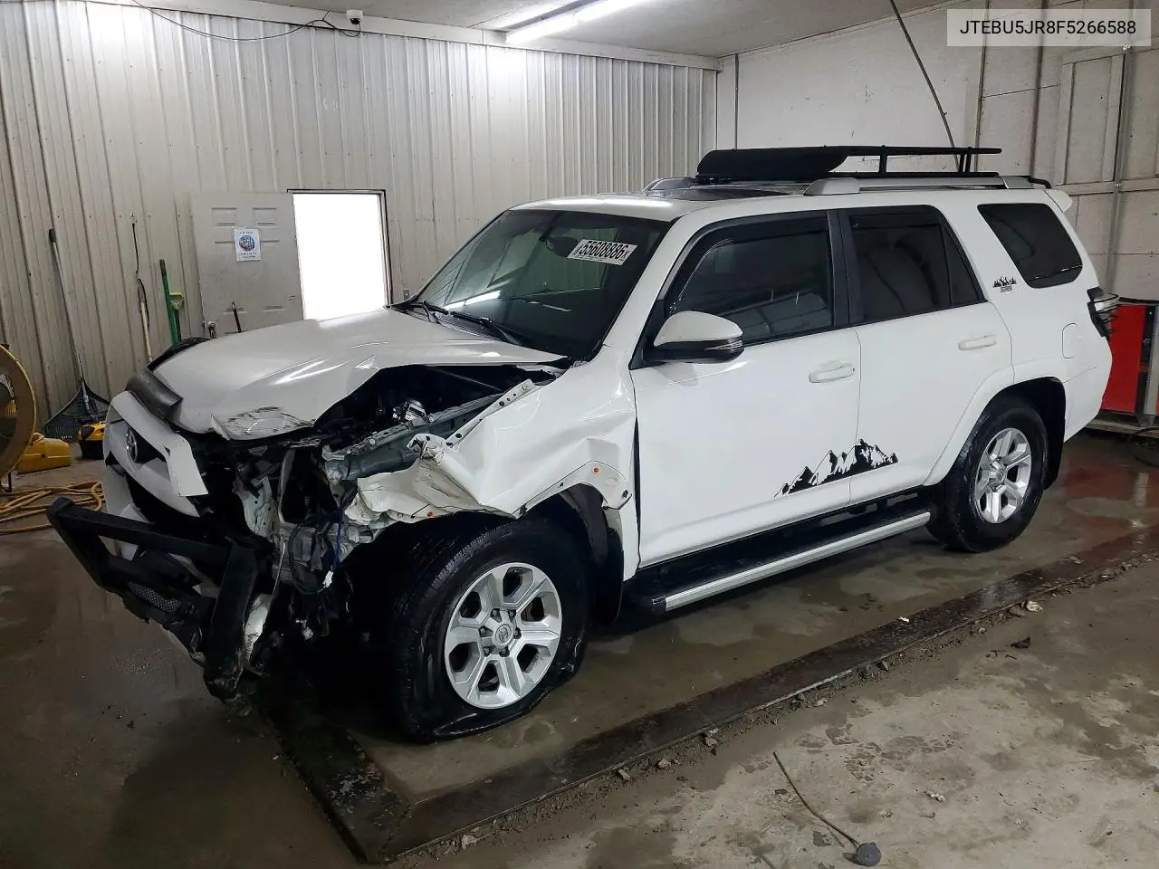2015 Toyota 4Runner Sr5 Premium VIN: JTEBU5JR8F5266588 Lot: 55608886