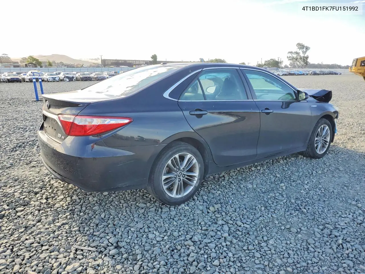 2015 Toyota Camry Hybrid Se VIN: 4T1BD1FK7FU151992 Lot: 56286106
