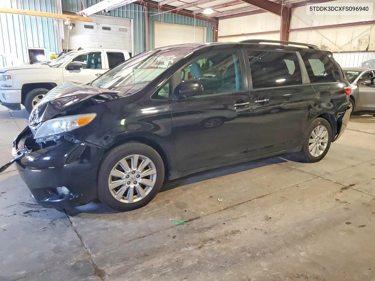 2015 Toyota Sienna Xle Premium 7-Passenger VIN: 5TDDK3DCXFS096940 Lot: 57074236