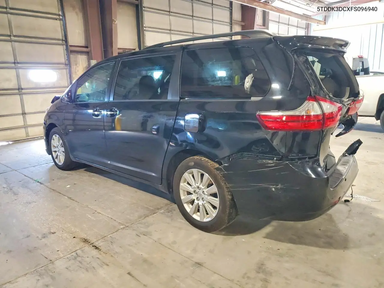 2015 Toyota Sienna Xle Premium 7-Passenger VIN: 5TDDK3DCXFS096940 Lot: 57074236