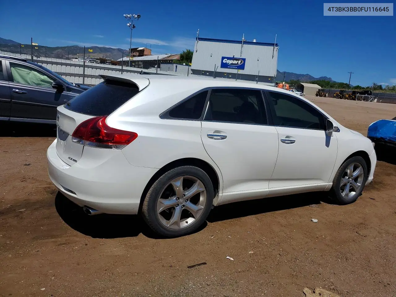 2015 Toyota Venza Xle VIN: 4T3BK3BB0FU116645 Lot: 57401396