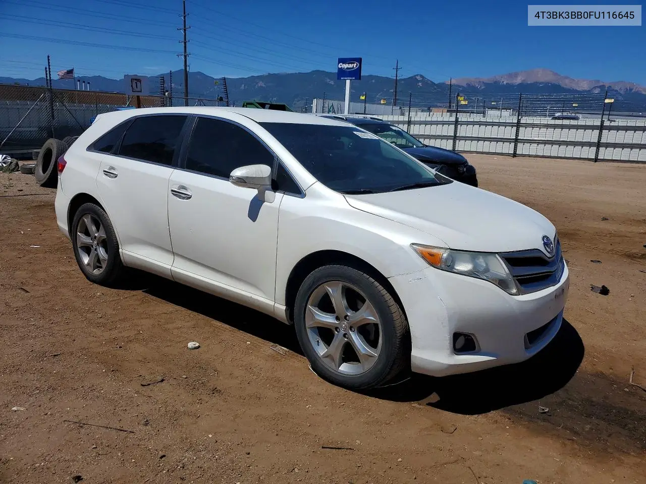 2015 Toyota Venza Xle VIN: 4T3BK3BB0FU116645 Lot: 57401396