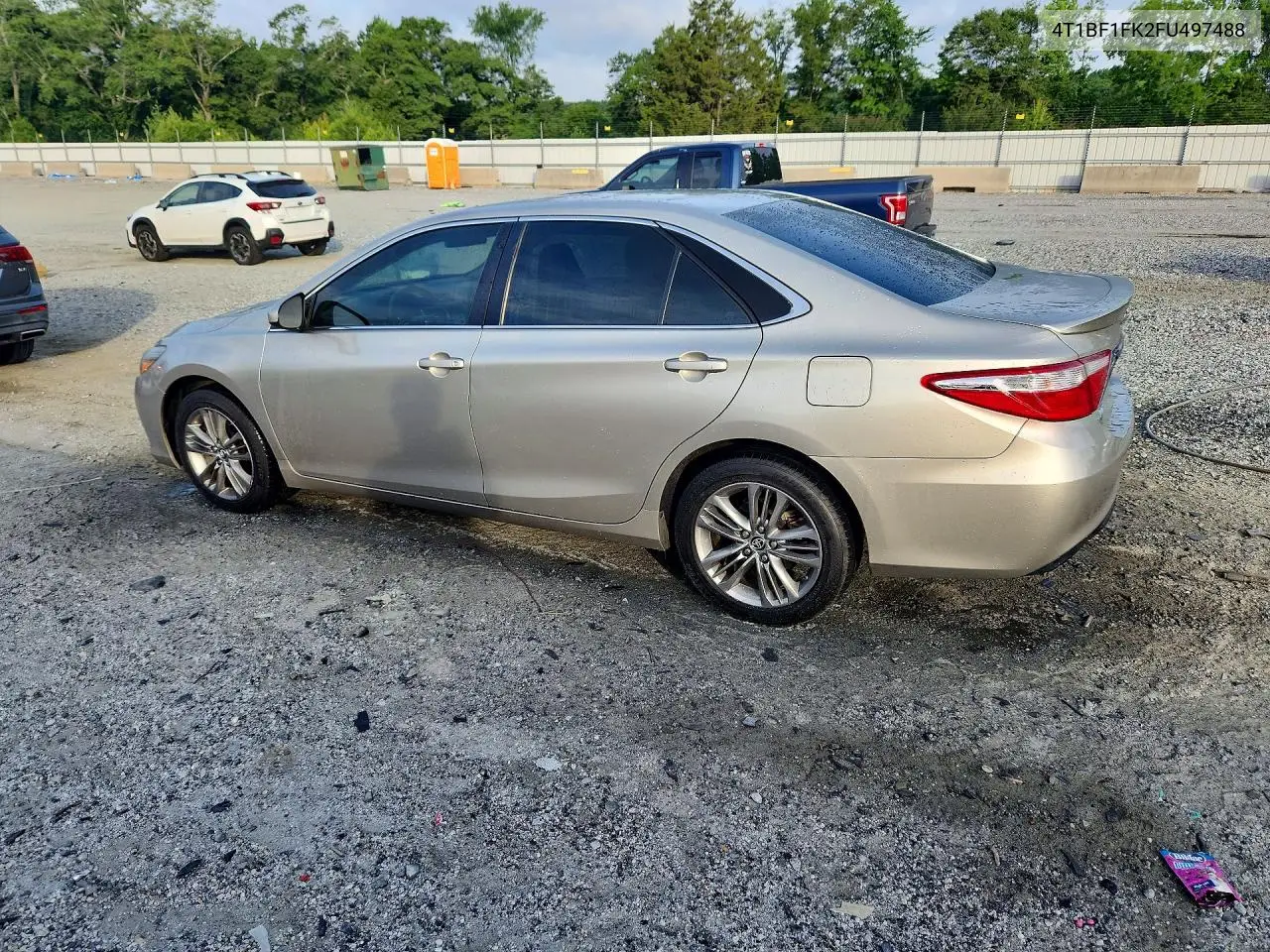 2015 Toyota Camry Se VIN: 4T1BF1FK2FU497488 Lot: 57471306