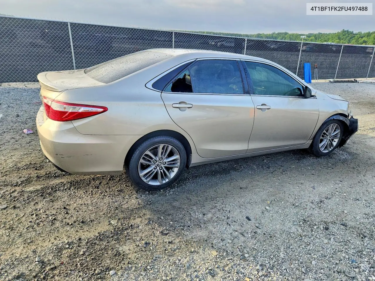 2015 Toyota Camry Se VIN: 4T1BF1FK2FU497488 Lot: 57471306