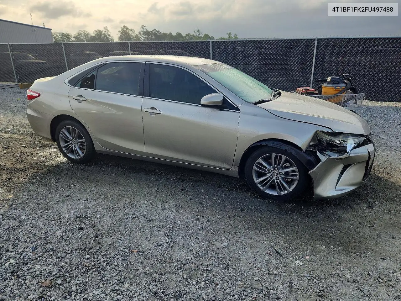2015 Toyota Camry Se VIN: 4T1BF1FK2FU497488 Lot: 57471306