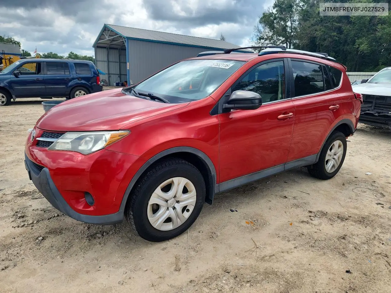 2015 Toyota Rav4 Le VIN: JTMBFREV8FJ027529 Lot: 57552116