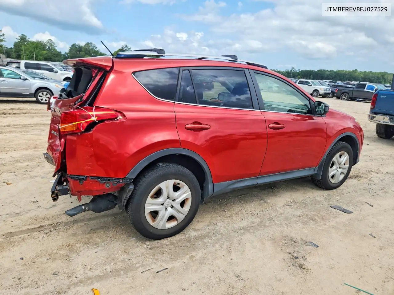 2015 Toyota Rav4 Le VIN: JTMBFREV8FJ027529 Lot: 57552116