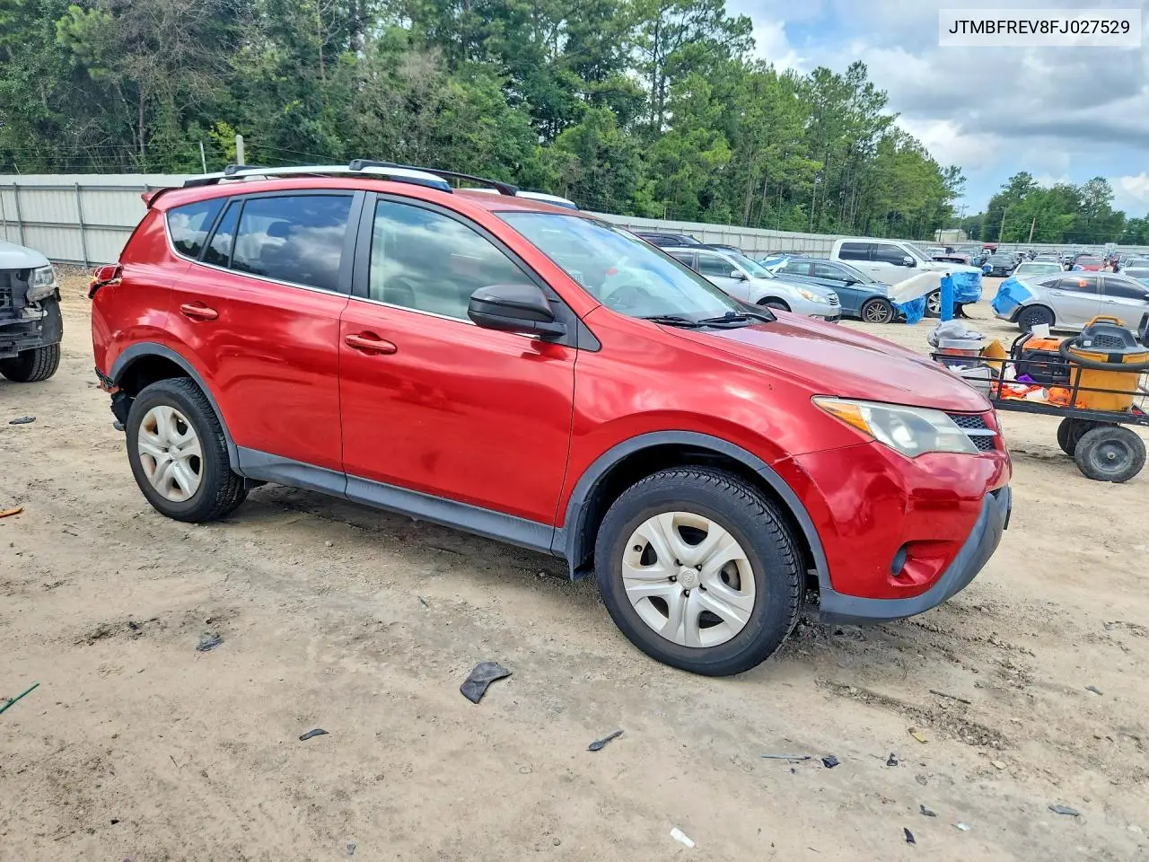 2015 Toyota Rav4 Le VIN: JTMBFREV8FJ027529 Lot: 57552116