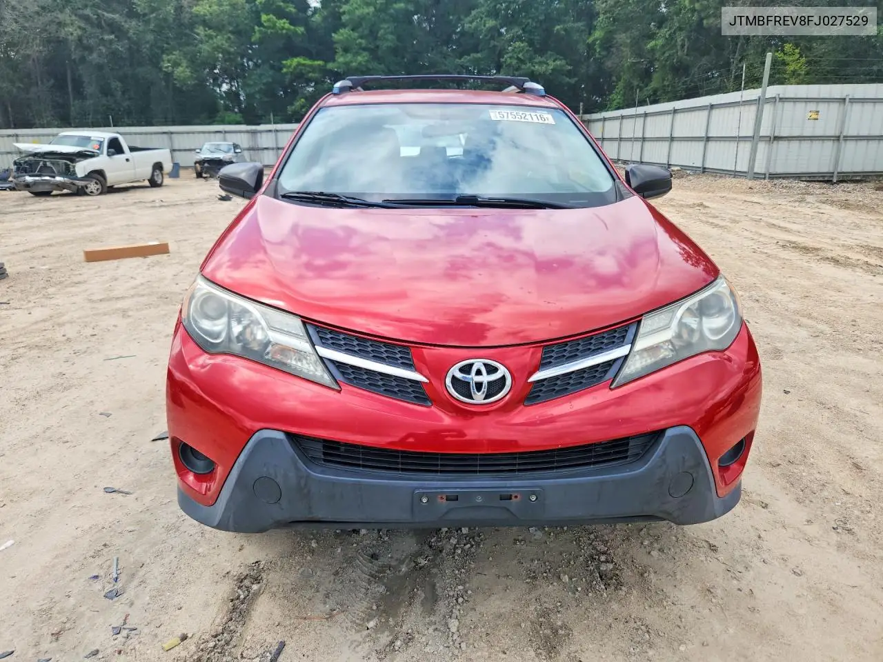 2015 Toyota Rav4 Le VIN: JTMBFREV8FJ027529 Lot: 57552116