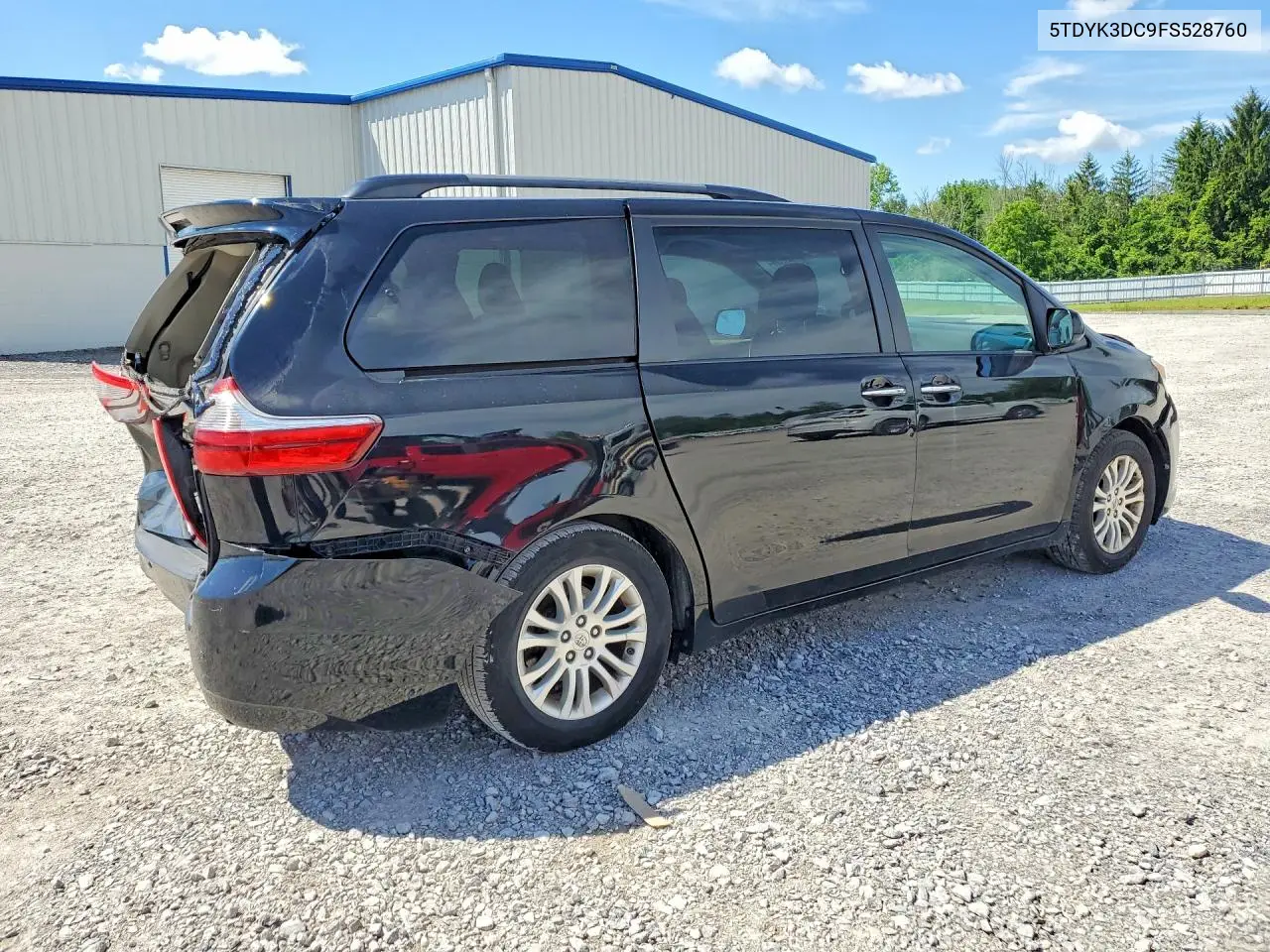 2015 Toyota Sienna Xle 8-Passenger VIN: 5TDYK3DC9FS528760 Lot: 57756346