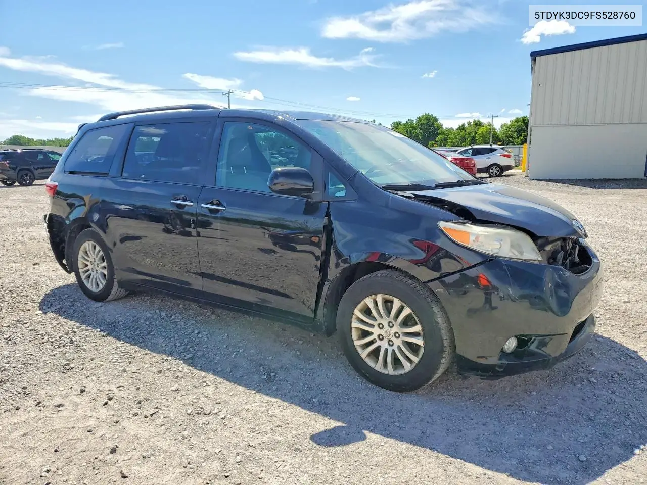 2015 Toyota Sienna Xle 8-Passenger VIN: 5TDYK3DC9FS528760 Lot: 57756346