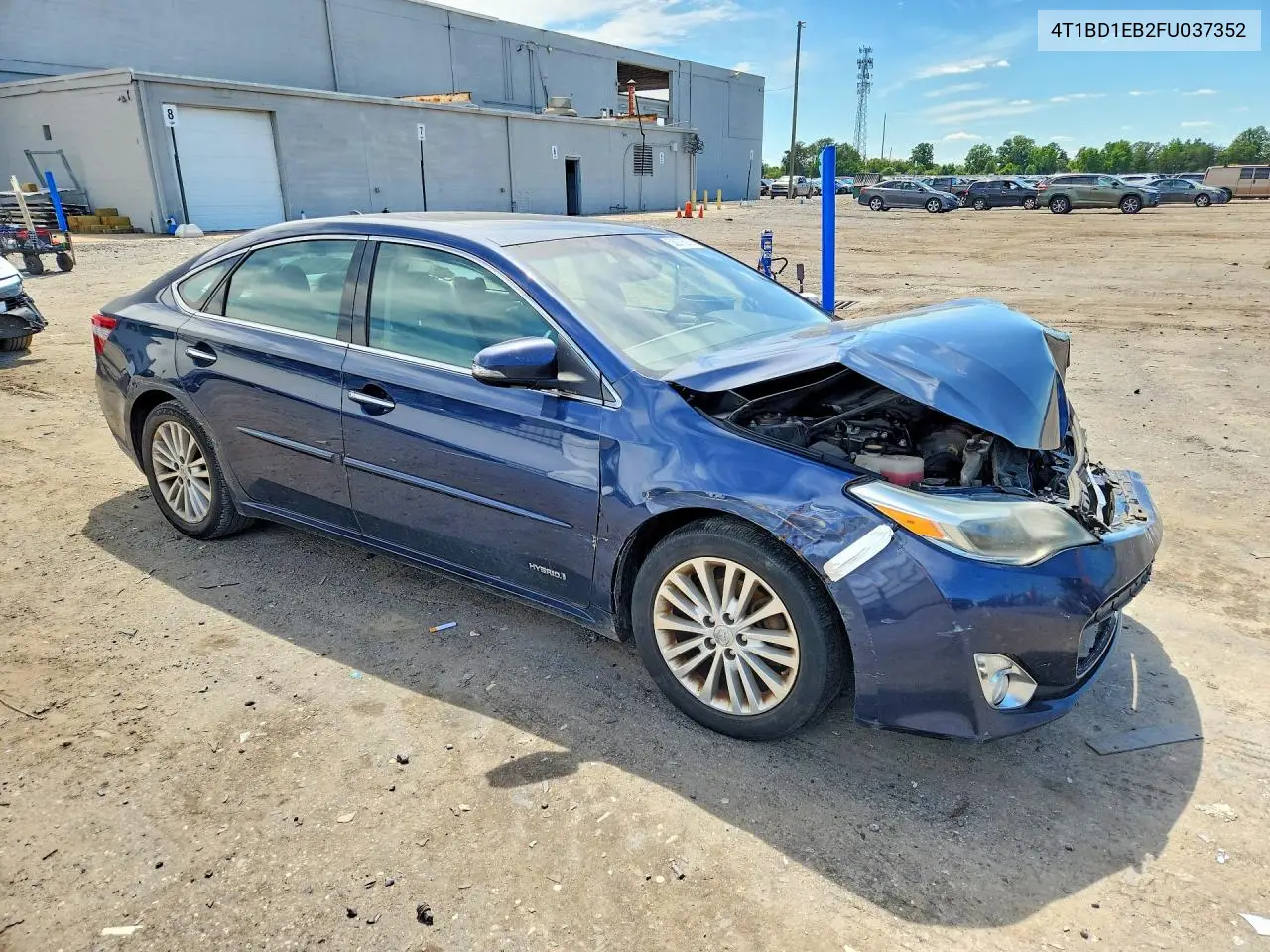 2015 Toyota Avalon Hybrid Limited VIN: 4T1BD1EB2FU037352 Lot: 58276576