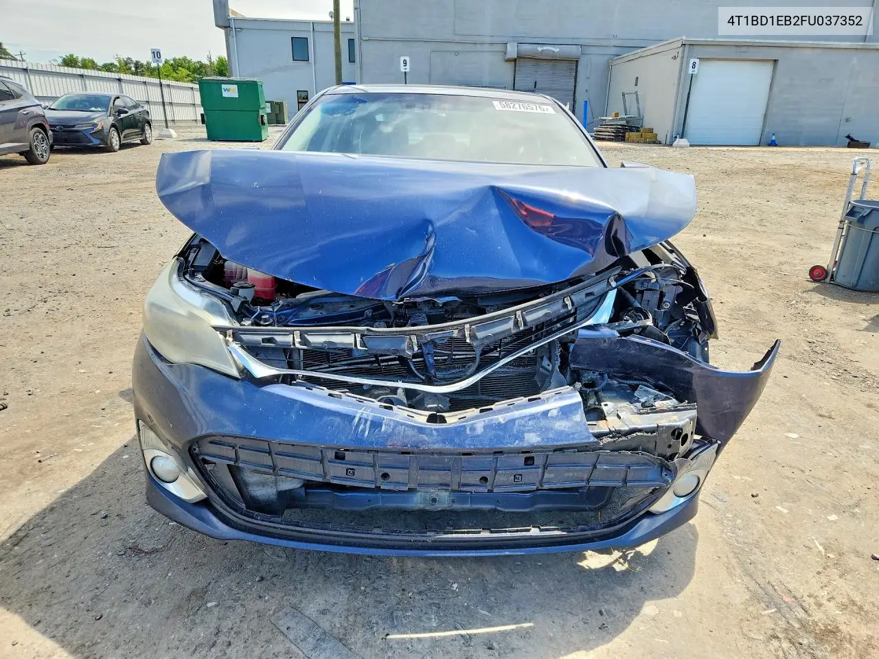 2015 Toyota Avalon Hybrid Limited VIN: 4T1BD1EB2FU037352 Lot: 58276576