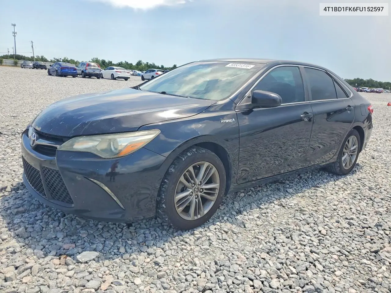 2015 Toyota Camry Hybrid Se VIN: 4T1BD1FK6FU152597 Lot: 58531316