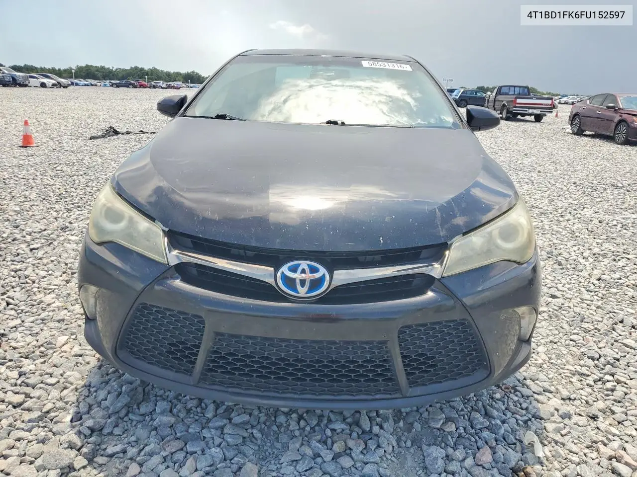 2015 Toyota Camry Hybrid Se VIN: 4T1BD1FK6FU152597 Lot: 58531316