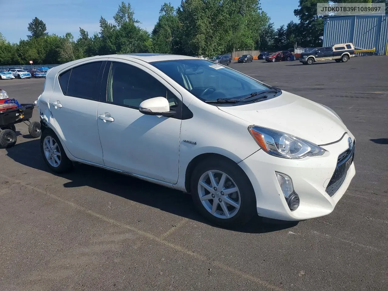 2015 Toyota Prius C Three VIN: JTDKDTB39F1089897 Lot: 58759666