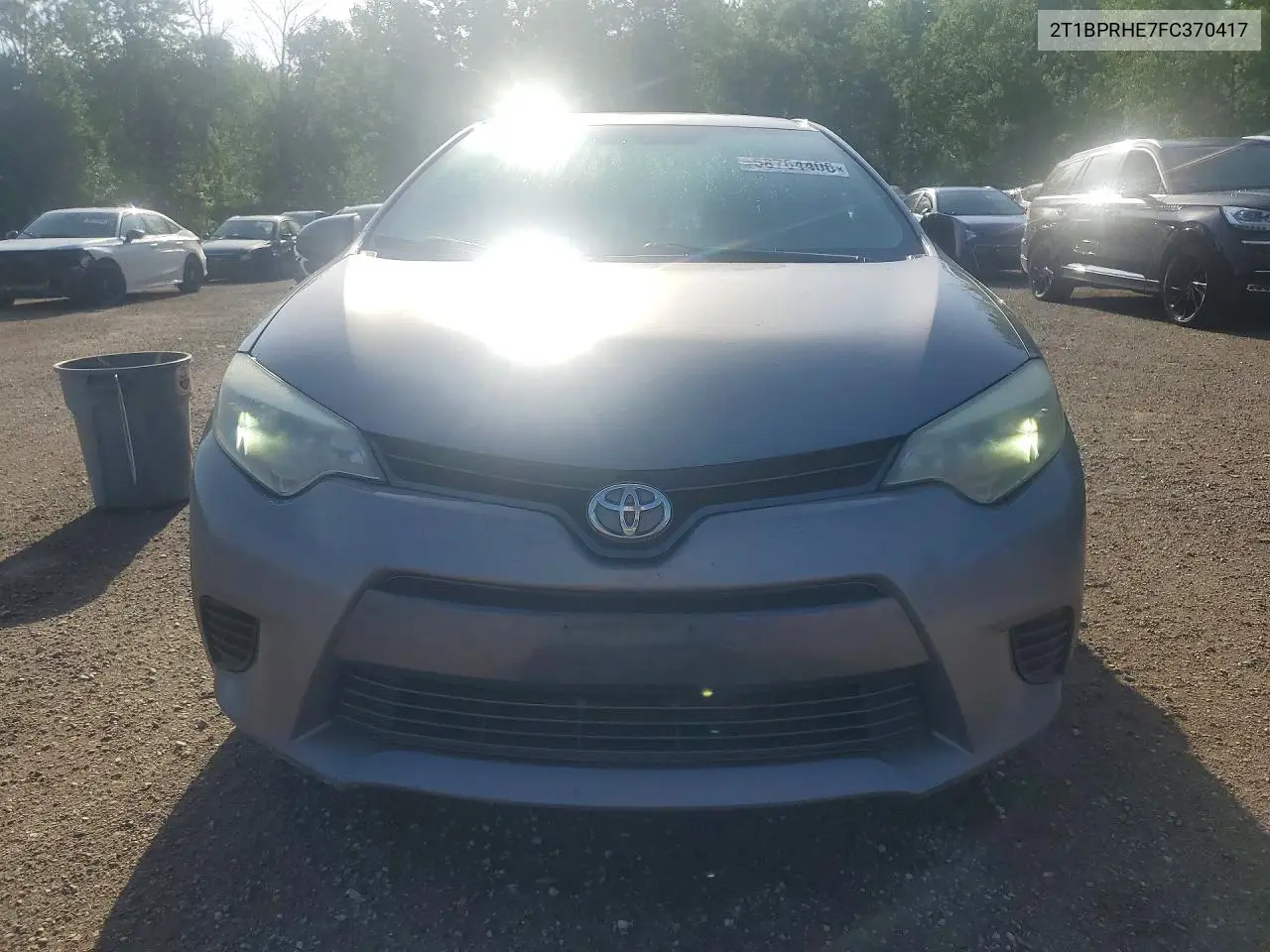 2015 Toyota Corolla Le Eco VIN: 2T1BPRHE7FC370417 Lot: 58764406