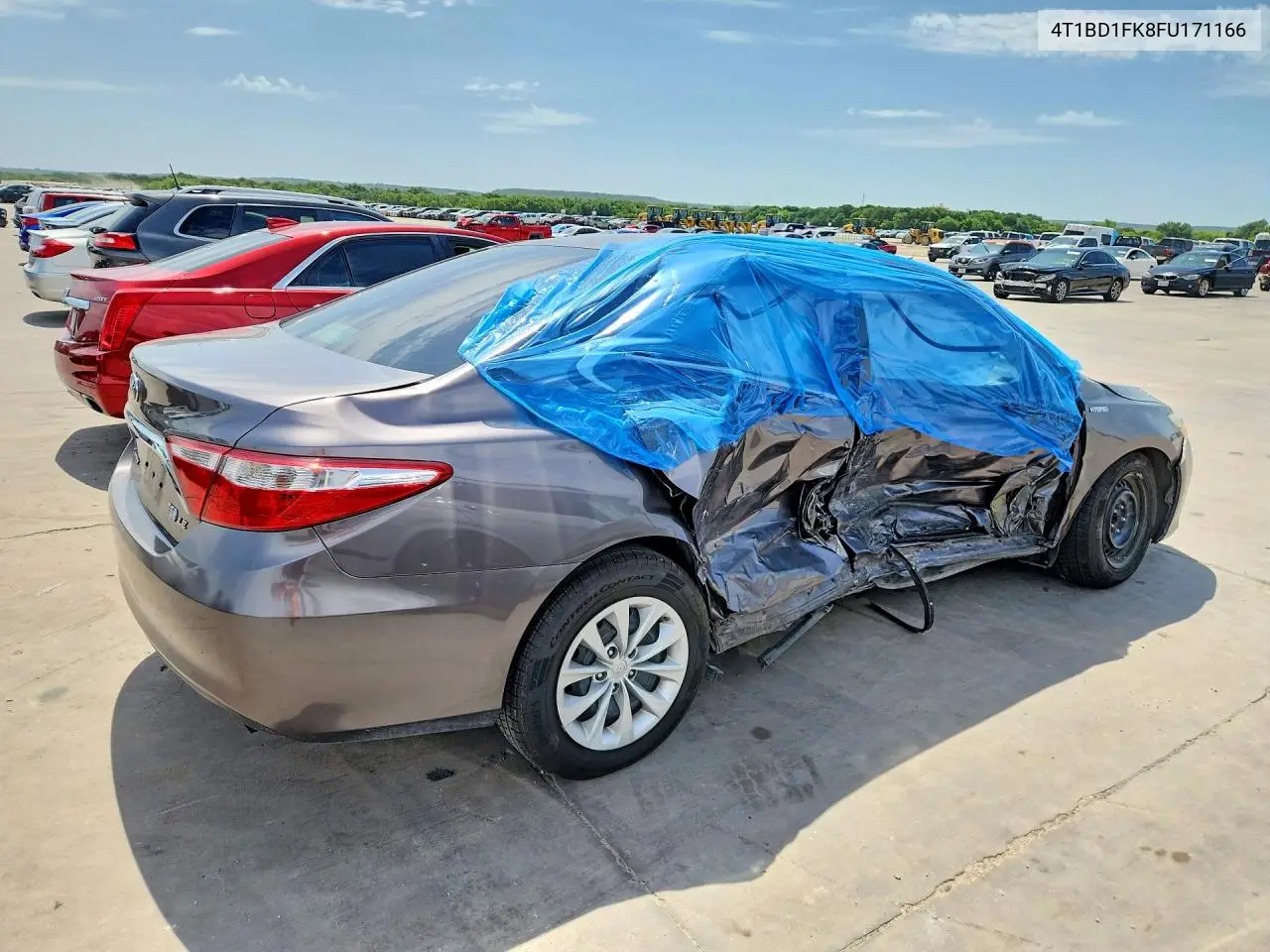 2015 Toyota Camry Hybrid Le VIN: 4T1BD1FK8FU171166 Lot: 58879426