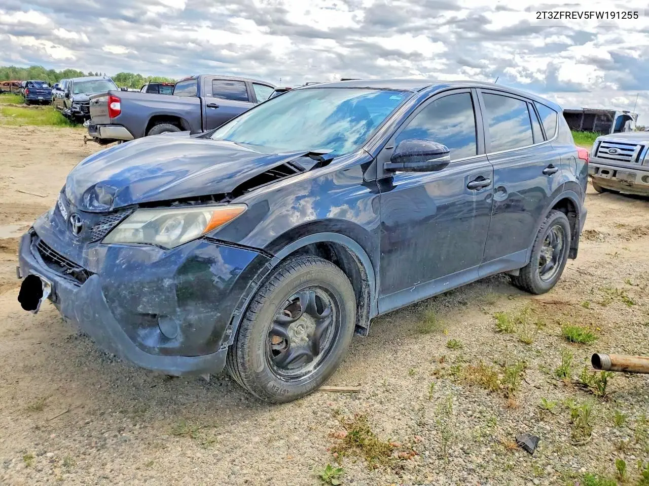 2015 Toyota Rav4 Le VIN: 2T3ZFREV5FW191255 Lot: 59251176