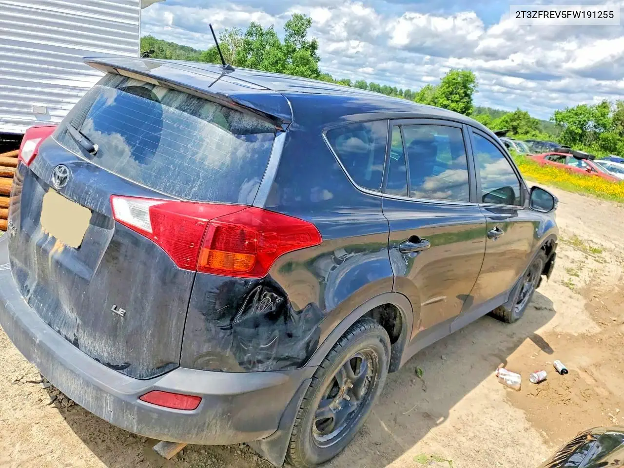 2015 Toyota Rav4 Le VIN: 2T3ZFREV5FW191255 Lot: 59251176