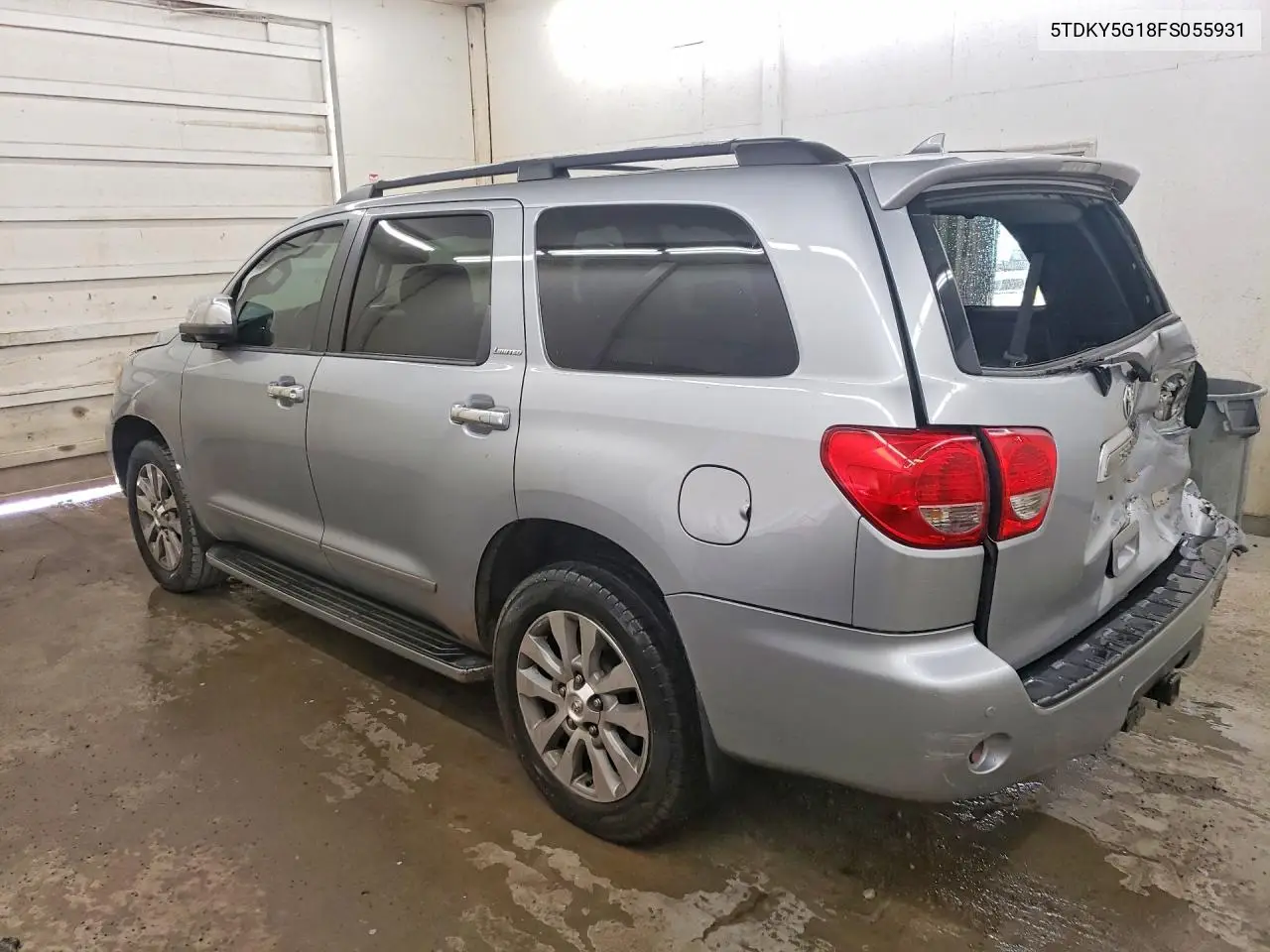 2015 Toyota Sequoia Limited VIN: 5TDKY5G18FS055931 Lot: 59282106