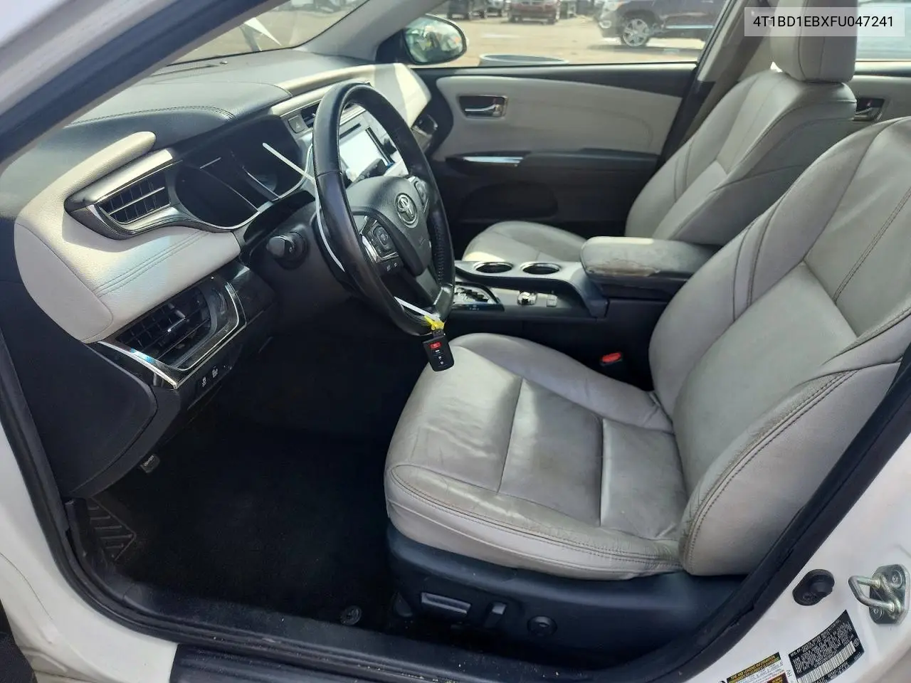 2015 Toyota Avalon Hybrid Xle Touring VIN: 4T1BD1EBXFU047241 Lot: 59699076