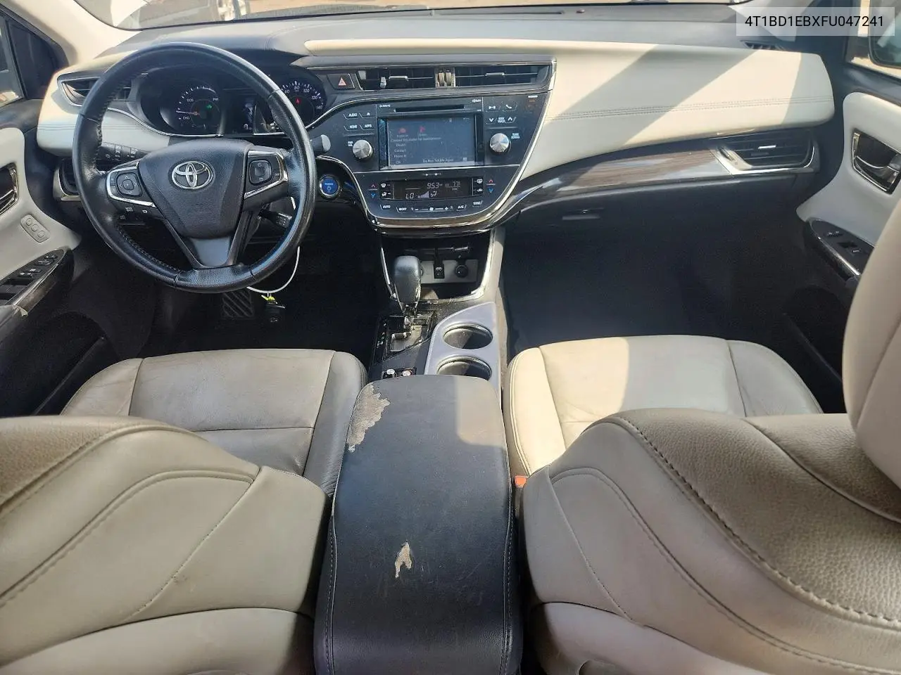 2015 Toyota Avalon Hybrid Xle Touring VIN: 4T1BD1EBXFU047241 Lot: 59699076