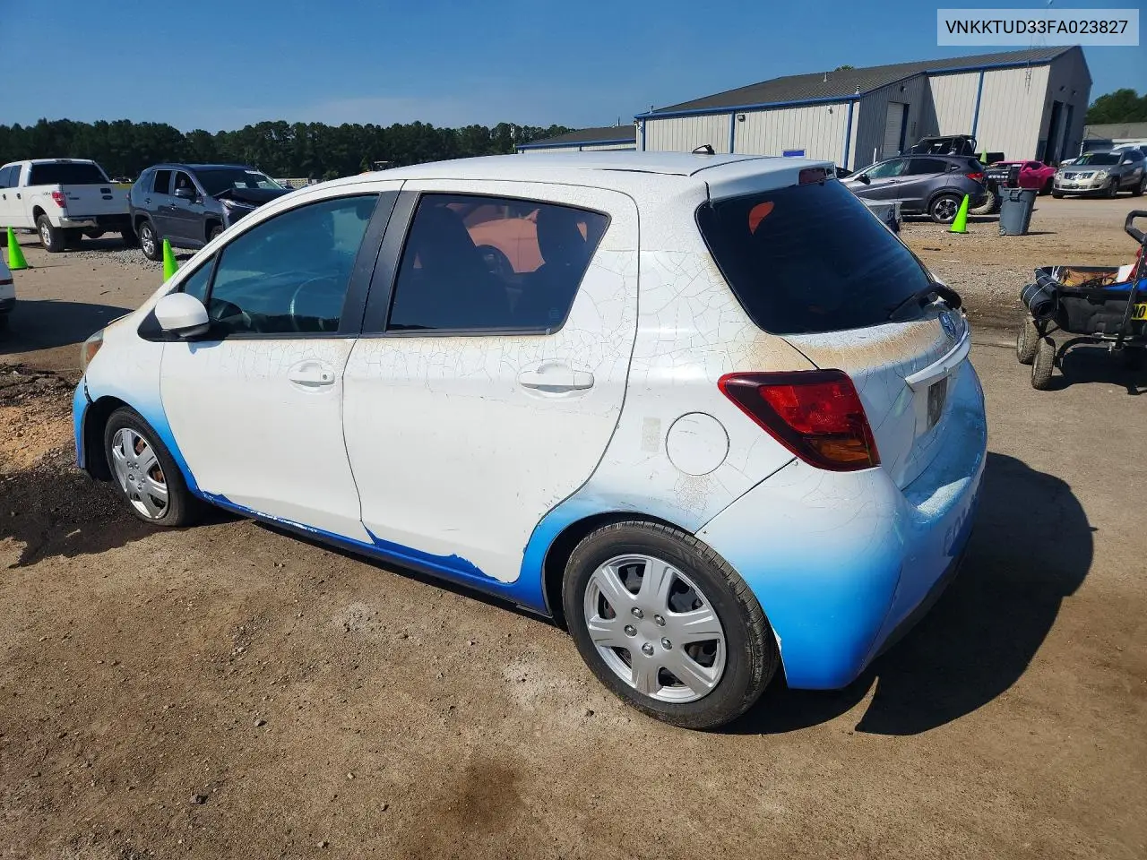 2015 Toyota Yaris 5-Door L VIN: VNKKTUD33FA023827 Lot: 59845326
