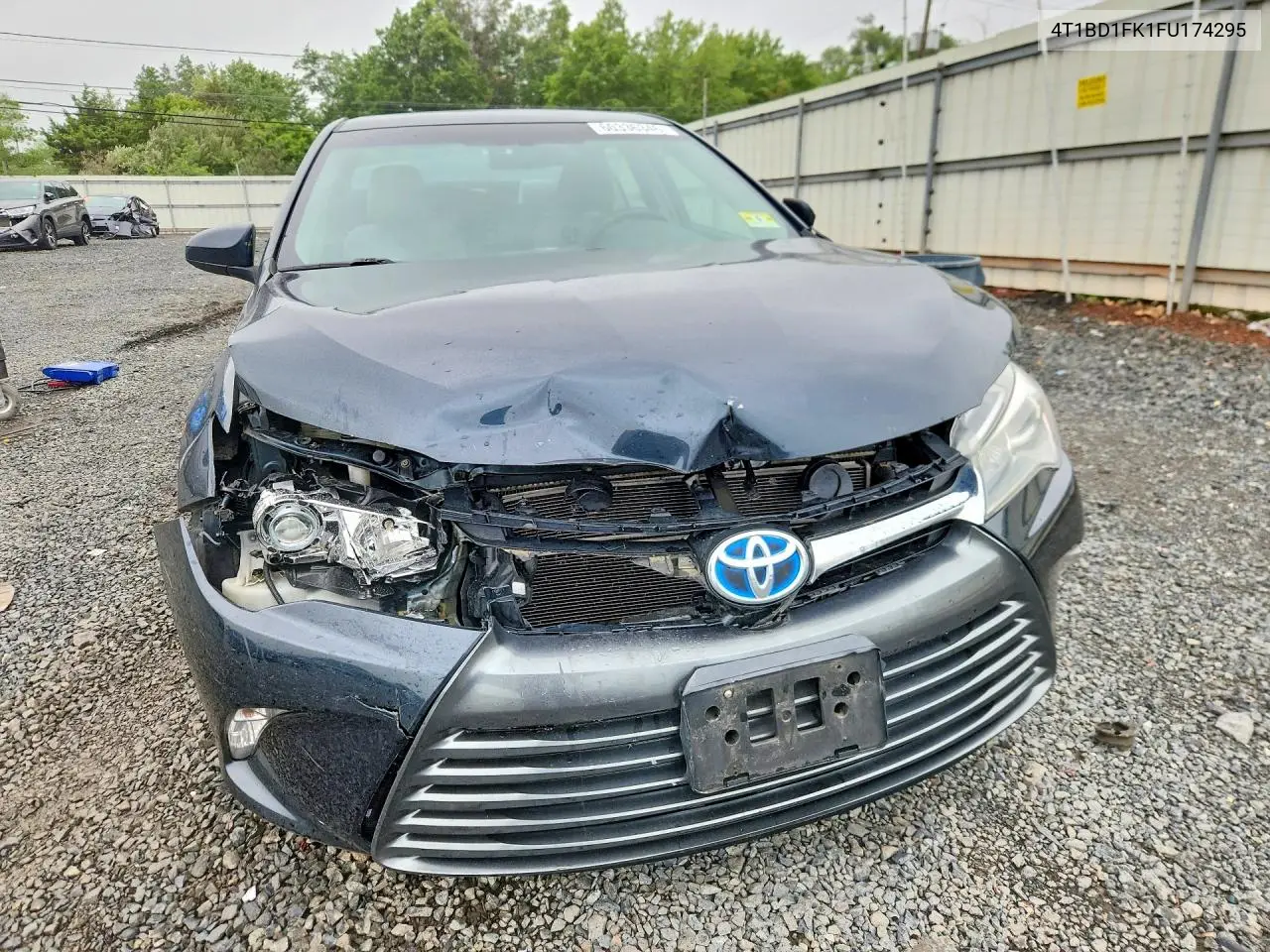 2015 Toyota Camry Hybrid Le VIN: 4T1BD1FK1FU174295 Lot: 60336346