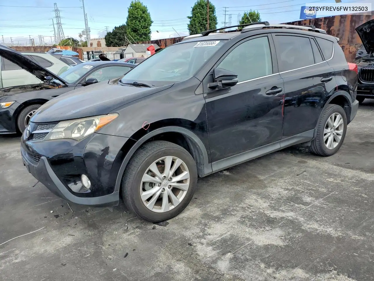 2015 Toyota Rav4 Limited VIN: 2T3YFREV6FW132503 Lot: 61635666