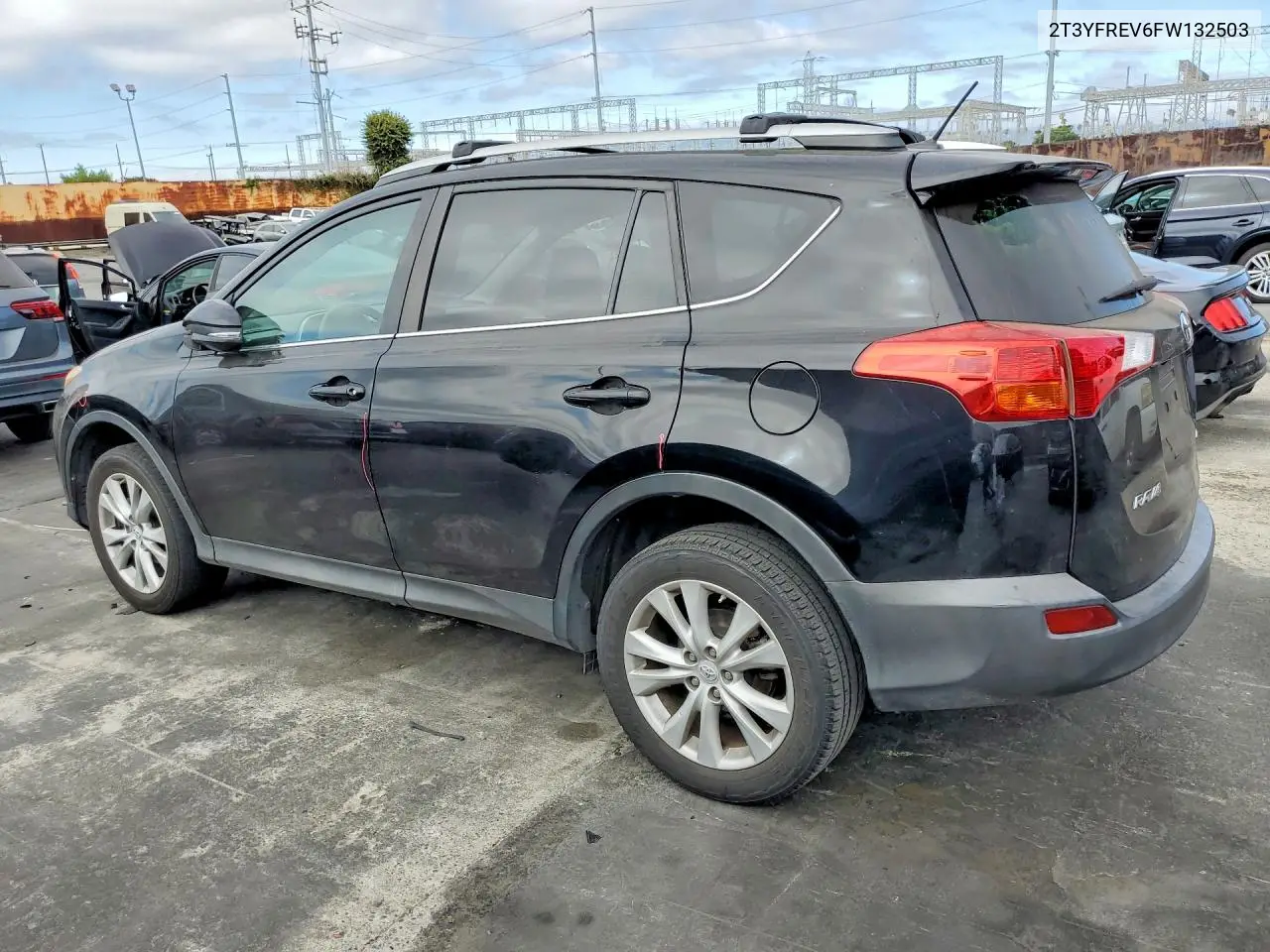 2015 Toyota Rav4 Limited VIN: 2T3YFREV6FW132503 Lot: 61635666